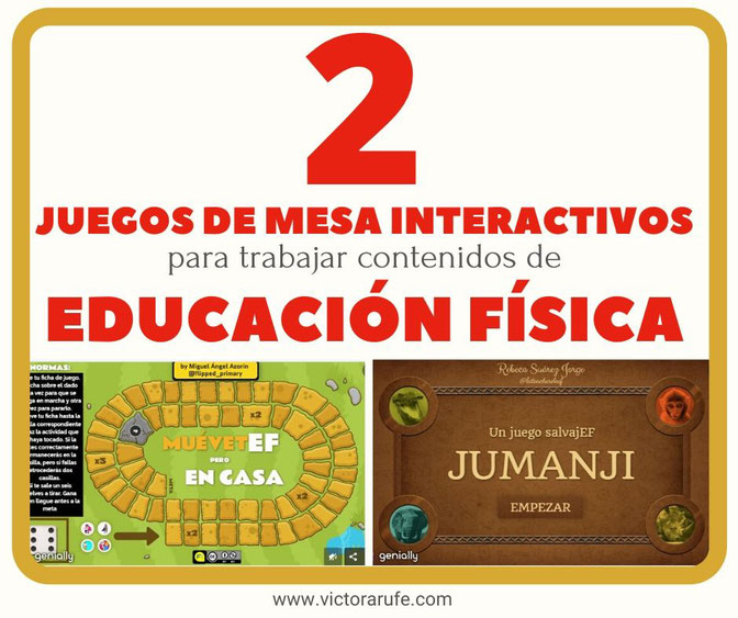 Cesta mil millones Colega 2 juegos de mesa interactivos de Educación Física para realizar en casa -  Web Personal del Profesor Víctor Arufe
