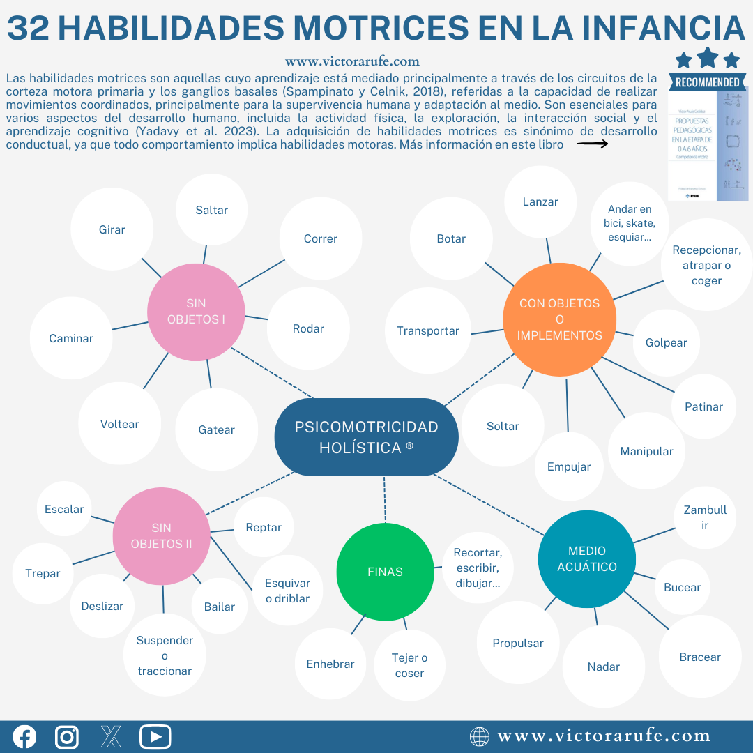 Qu Son Las Habilidades Motrices Y Cu Ntas Hay Web Personal Del Profesor V Ctor Arufe